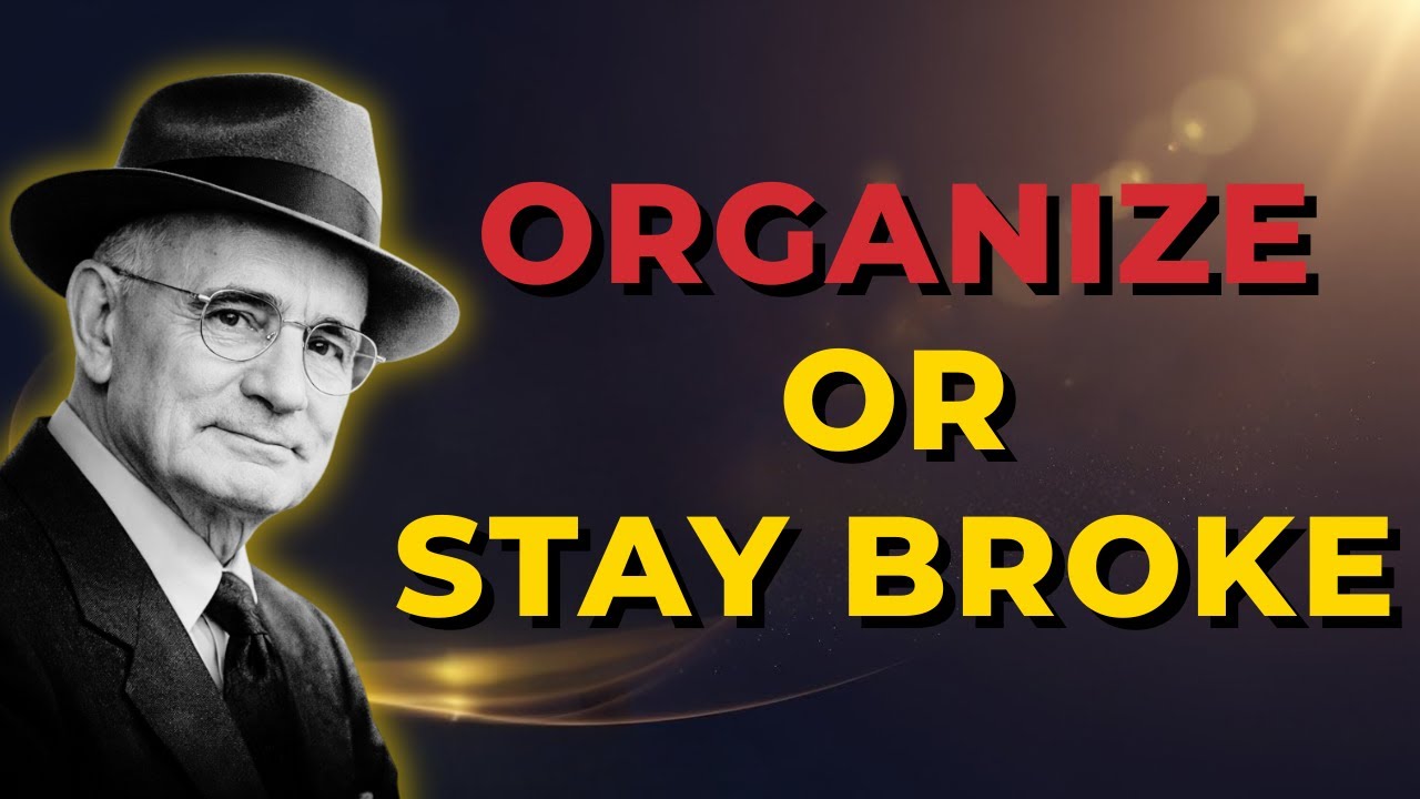 Most People Stay Broke Because Their Life Is Disorganized | Napoleon Hill