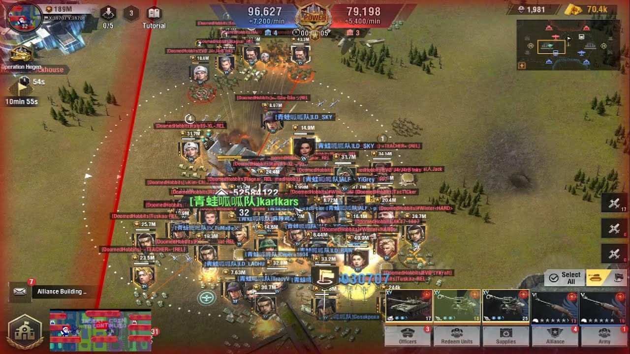 Warpath | Base Defence: Grave mistake of the Arty rally leader and eating enemy reserves