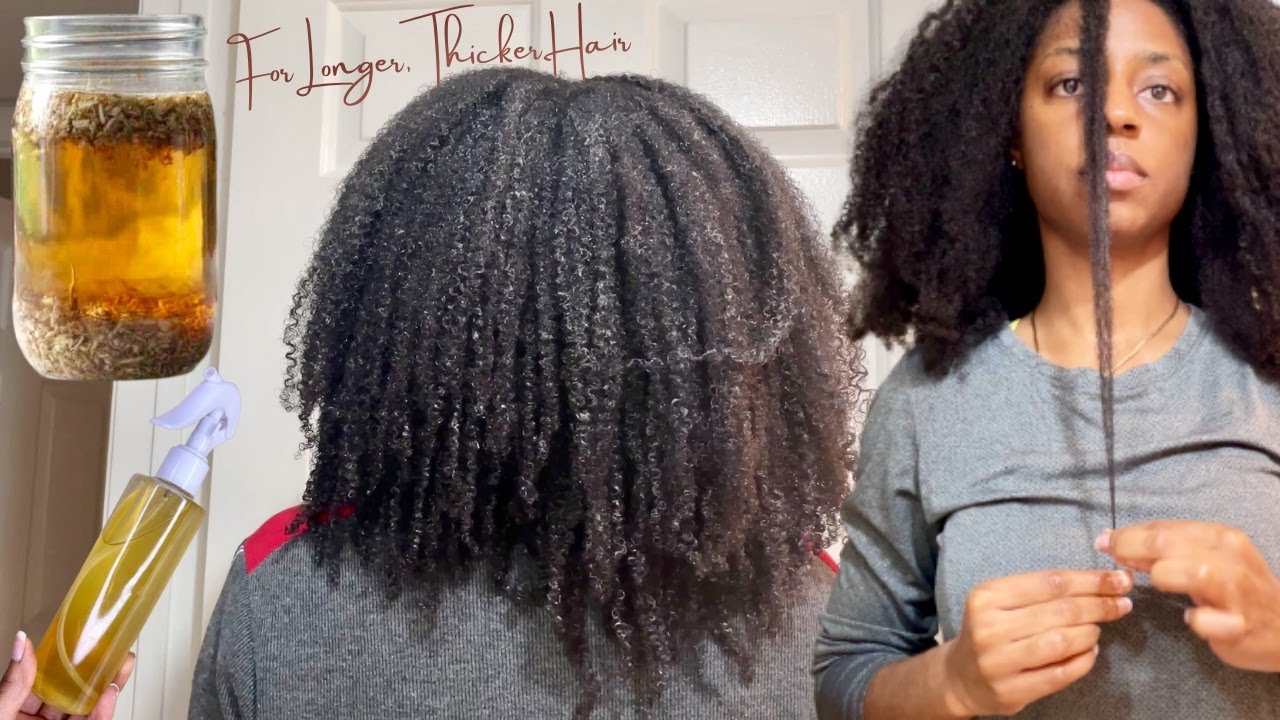 TEA RINSE YOUR WAY TO LONGER & HEALTHIER NATURAL HAIR | REDUCE HAIR LOSS & FIGHT OFF BALDNESS