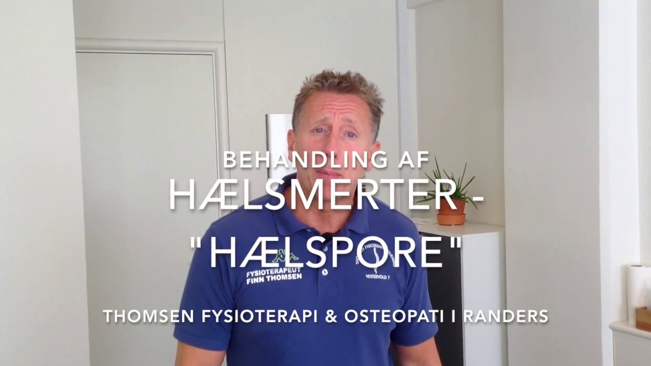 HAR DU HÆLSMERTER - " HÆLSPORE" ?