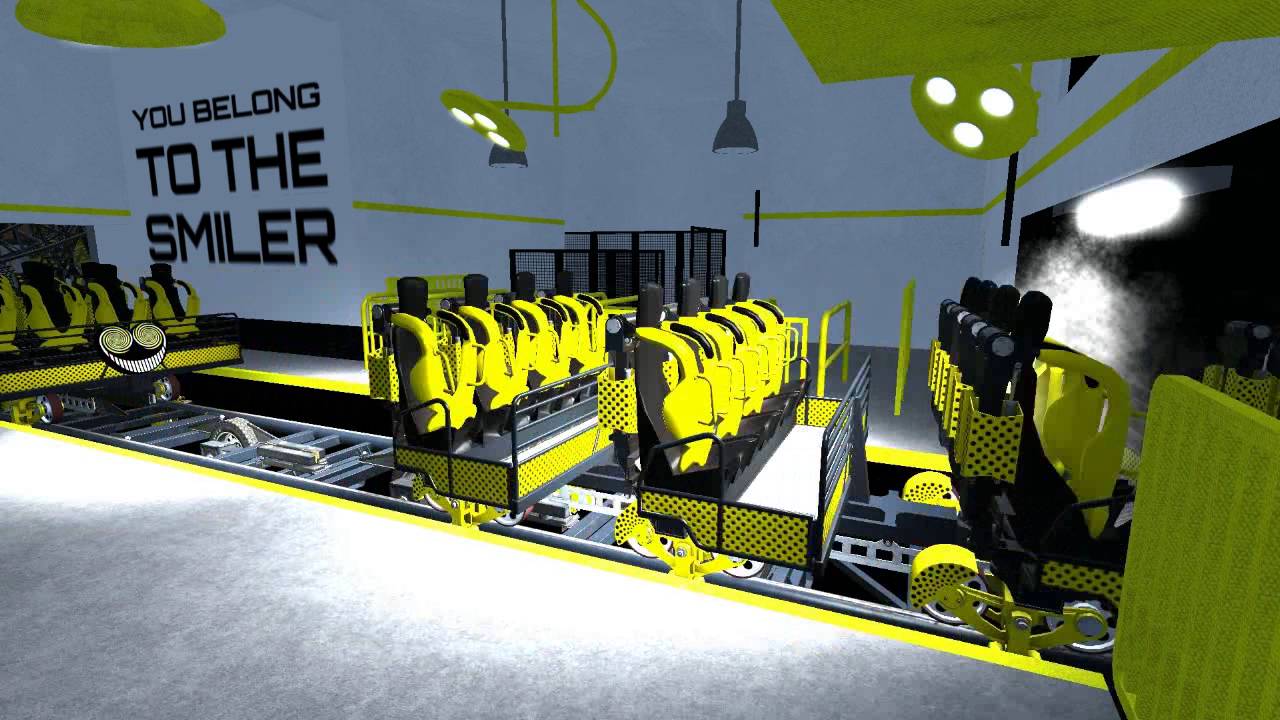 Alton Towers - The Smiler - Dispatch and You Belong To The Smiler Audio (With Station Music)