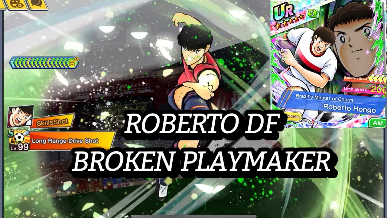 REVIEW ROBERTO DF. IM SORRY TSUBASA. NO ONE CAN STOP THIS ROBERTO WITH HIS BLOCKSKILL. DREAM TEAM