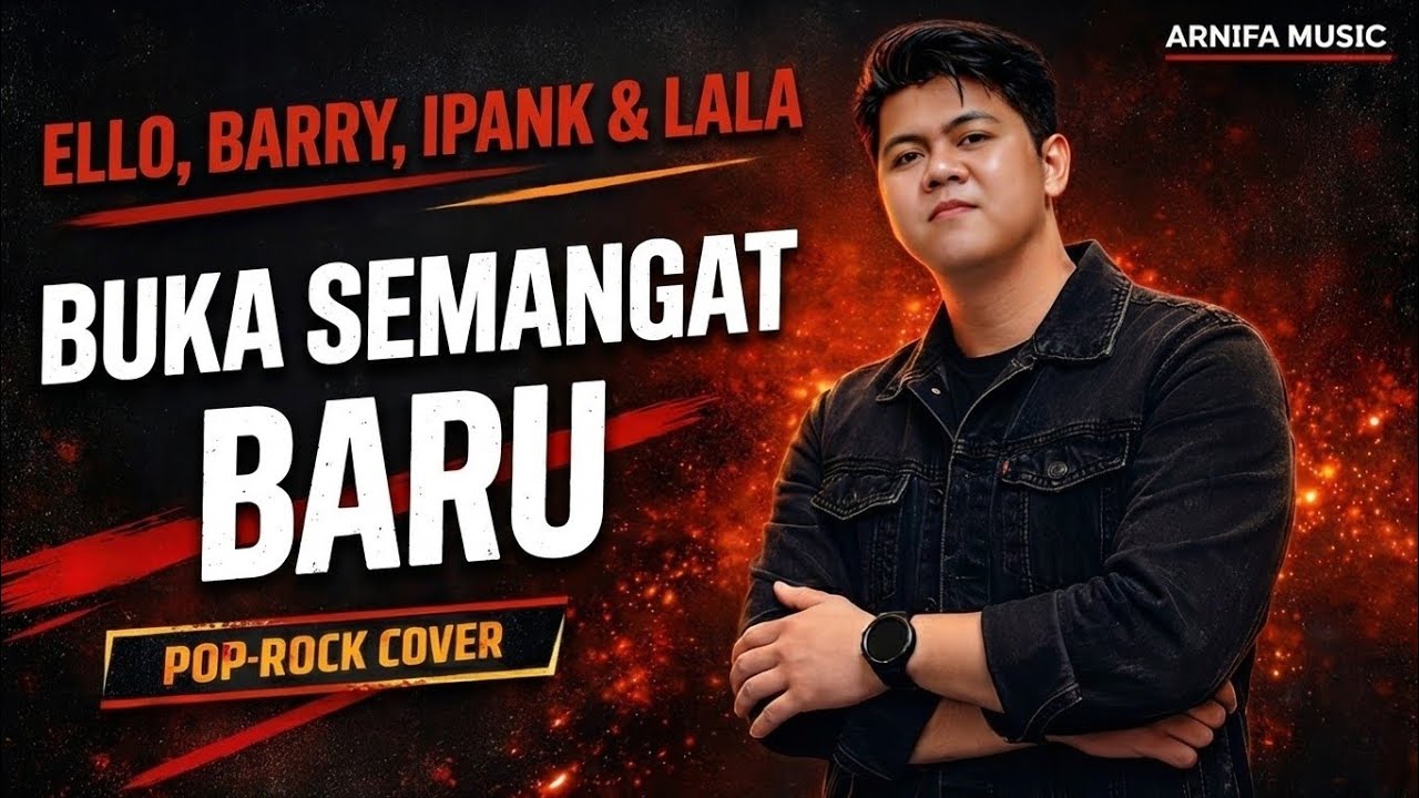 Wow!! Ello, Barry, Ipank & Lala Karmela (Pop Rock Cover) | By Arnifa Music, Ai Music Studio.
