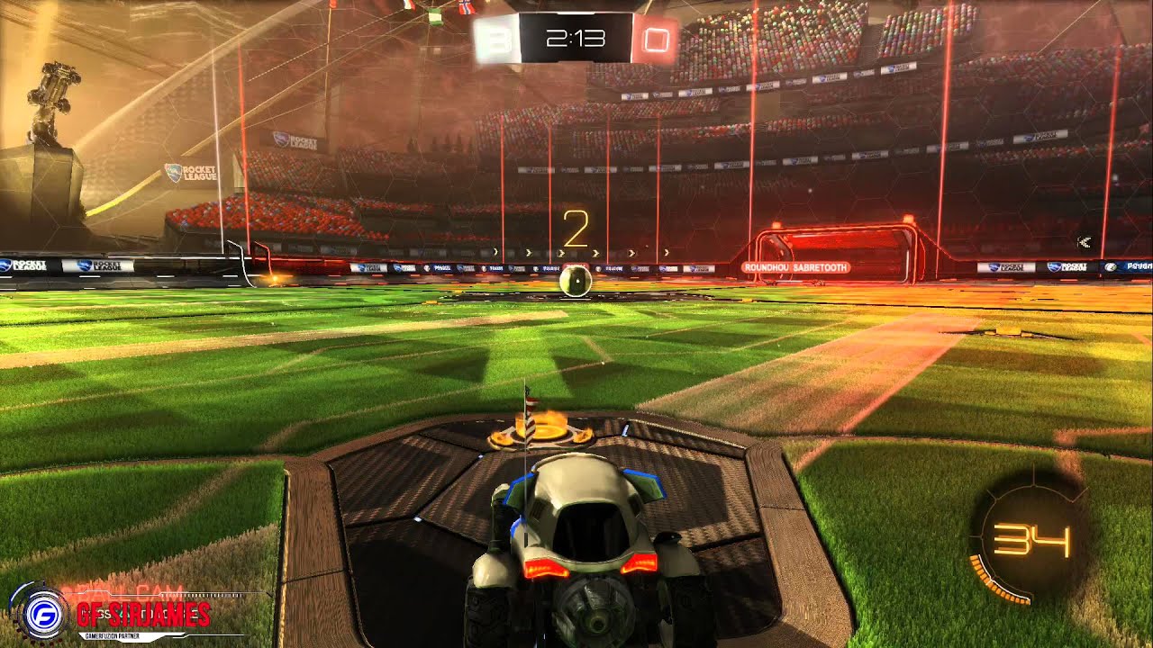 Rocket League PS4 Gameplay Team Rovers vs Express 1080p