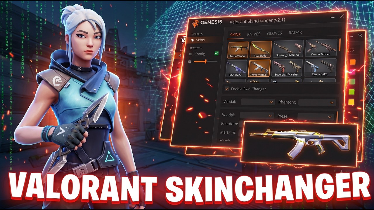 Valorant Skin Changer 2026 | Free Skin Swapper + Legit Changer Download