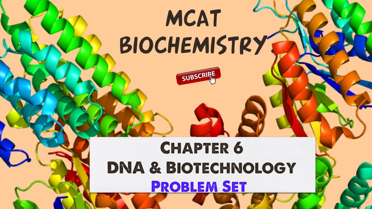 MCAT Biochemistry: Chapter 6 - DNA and Biotechnology Problem Set