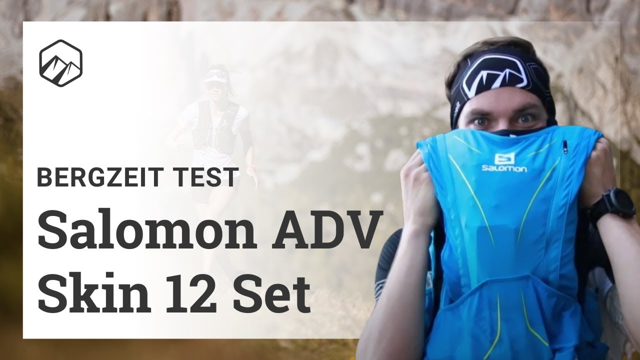 Im Test: Salomon ADV Skin 12 Set Trailrunningweste | Bergzeit