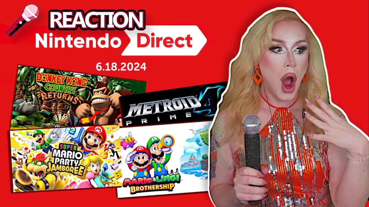 Nintendo Direct 6.18.2024 LIVE REACTIONS!