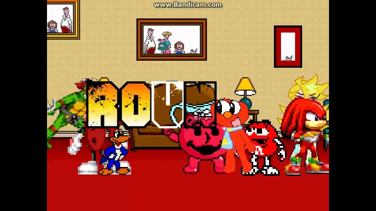 MUGEN battle #7425: Red Color Party #5