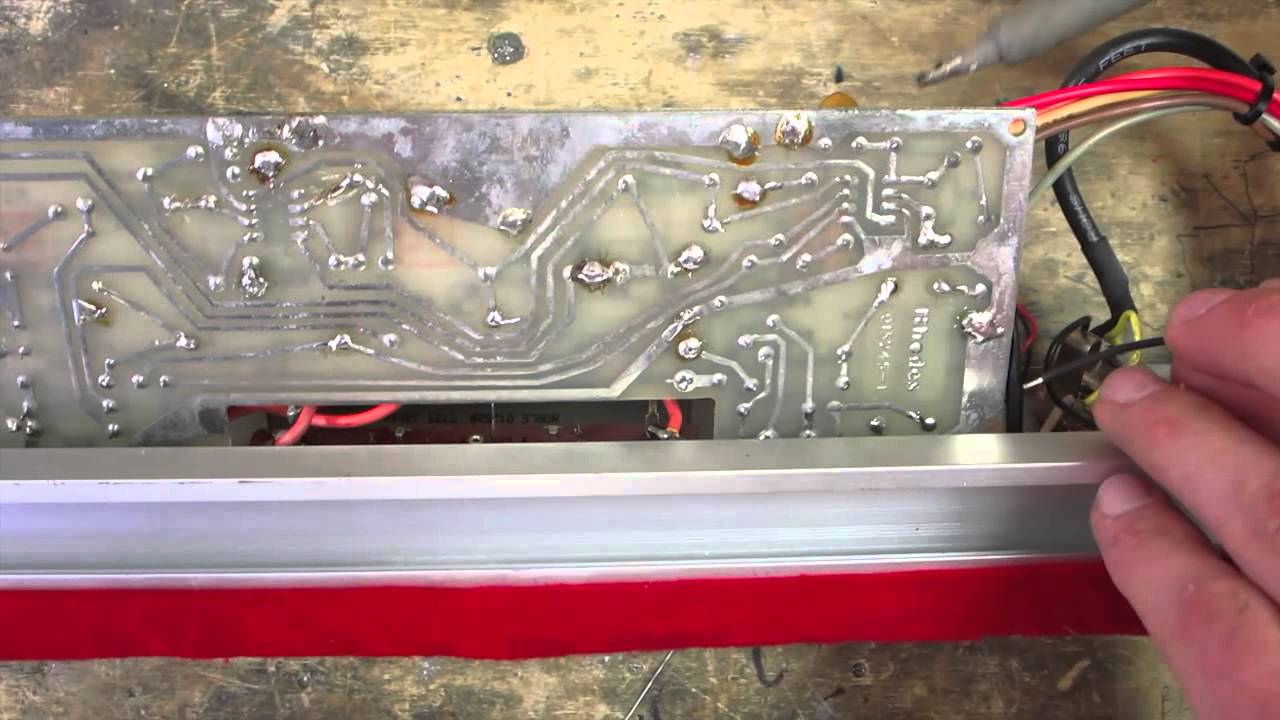 Fender Rhodes Stage Piano // 5 Pin Cheek Block Power Supply Installation by VINTAGE VIBE