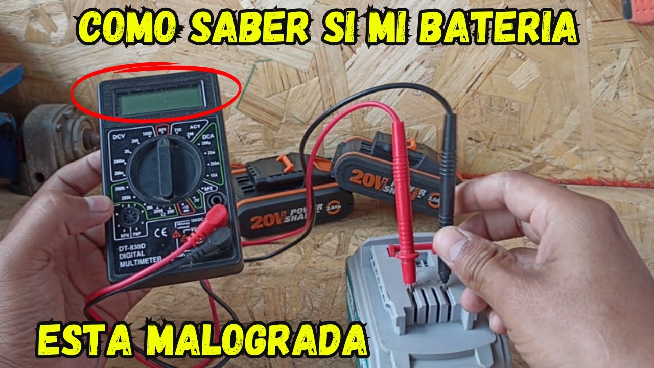 🔋 &iquest;C&oacute;mo Saber si la Bater&iacute;a de tu Taladro Est&aacute; Fallando? 🚨 Se&ntilde;ales Clave y Soluciones