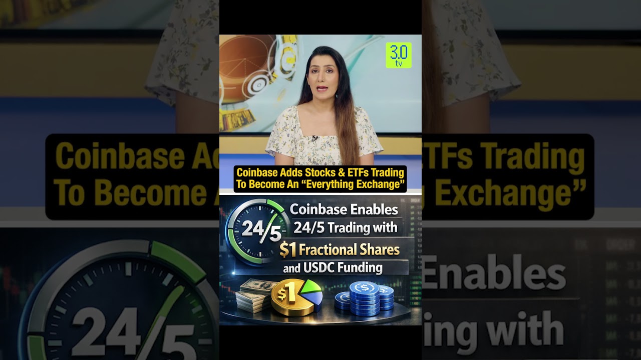 Coinbase расширяет торговлю акциями и ETF, превращаясь в &laquo;биржу для всего&raquo;.