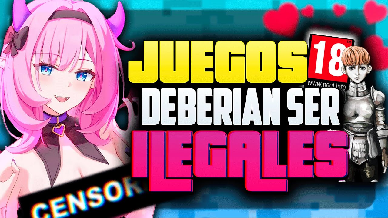 VIDEOJUEGOS para ADULTOS y su LEGALIDAD en STEAM 