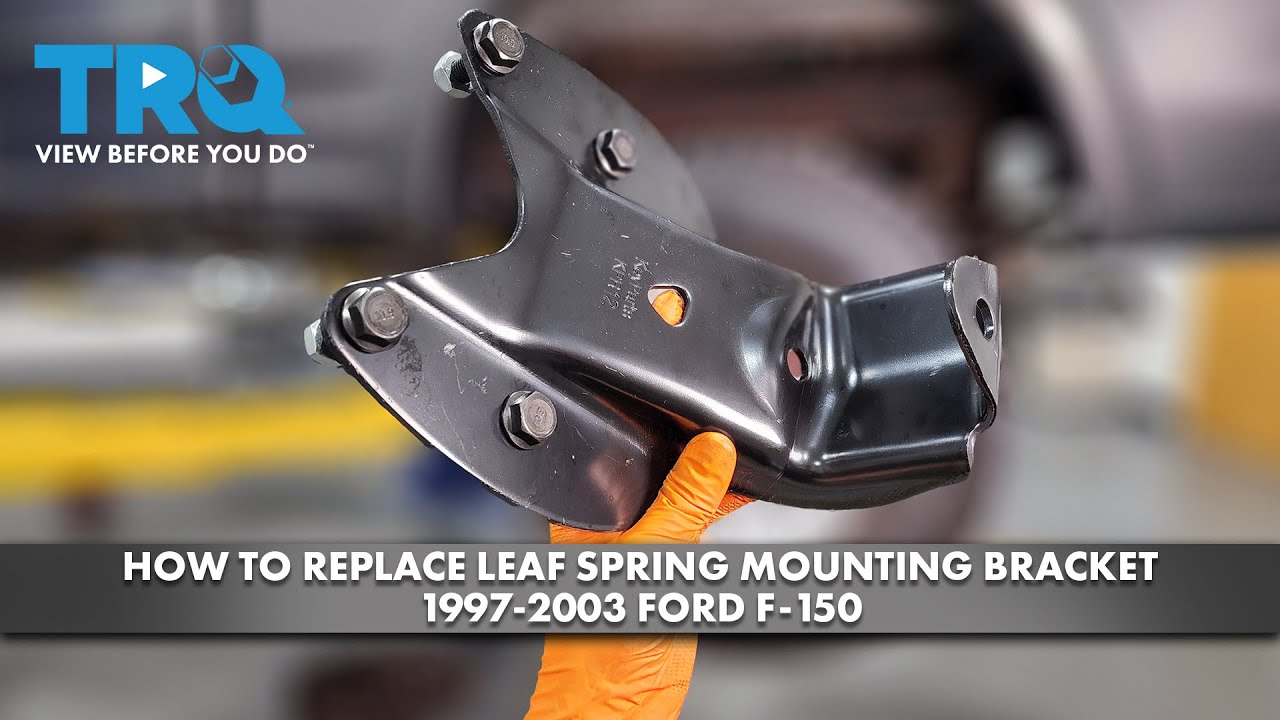 How to Replace Leaf Spring Shackle Mounting Bracket 1997-2003 Ford F-150