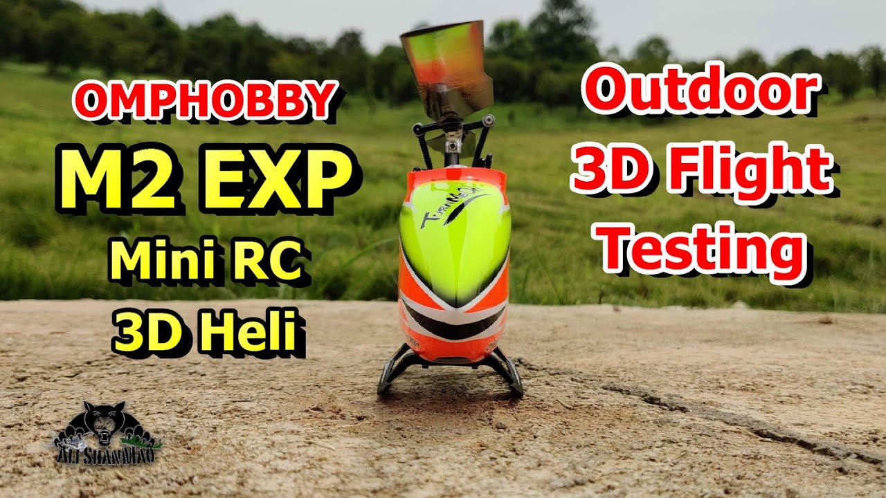 OMPHOBBY M2 Explorer Dual Motor Direct drive Mini 3D Electric RC Helicopter