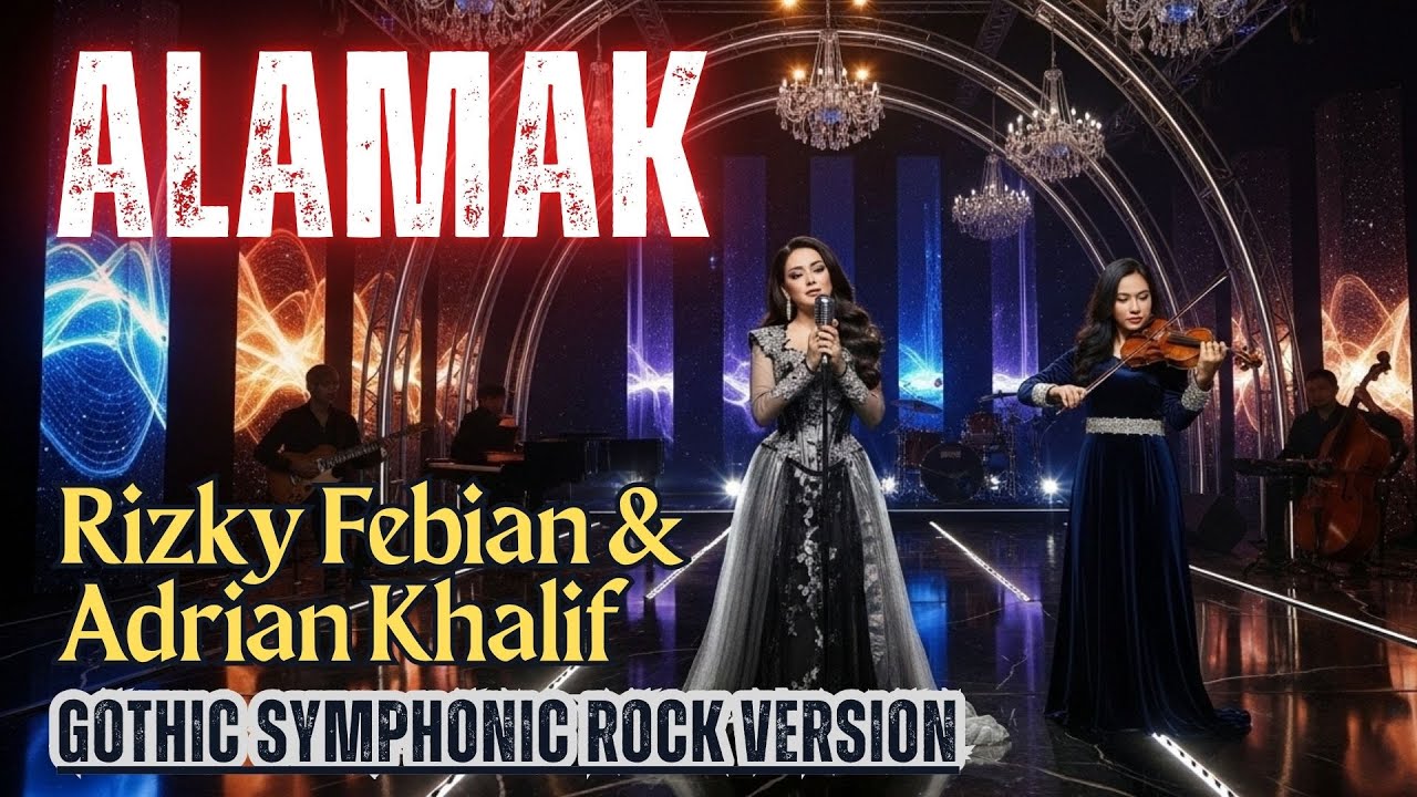 😱 “ALAMAK” Jadi Lagu Gothic Symphonic Rock Epik?! 🎵Versi Tersadis & Elegan