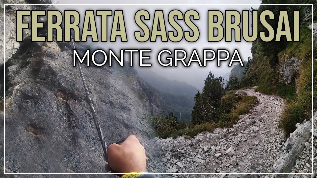 🏔️ FERRATA Sass Brusai del MONTE GRAPPA