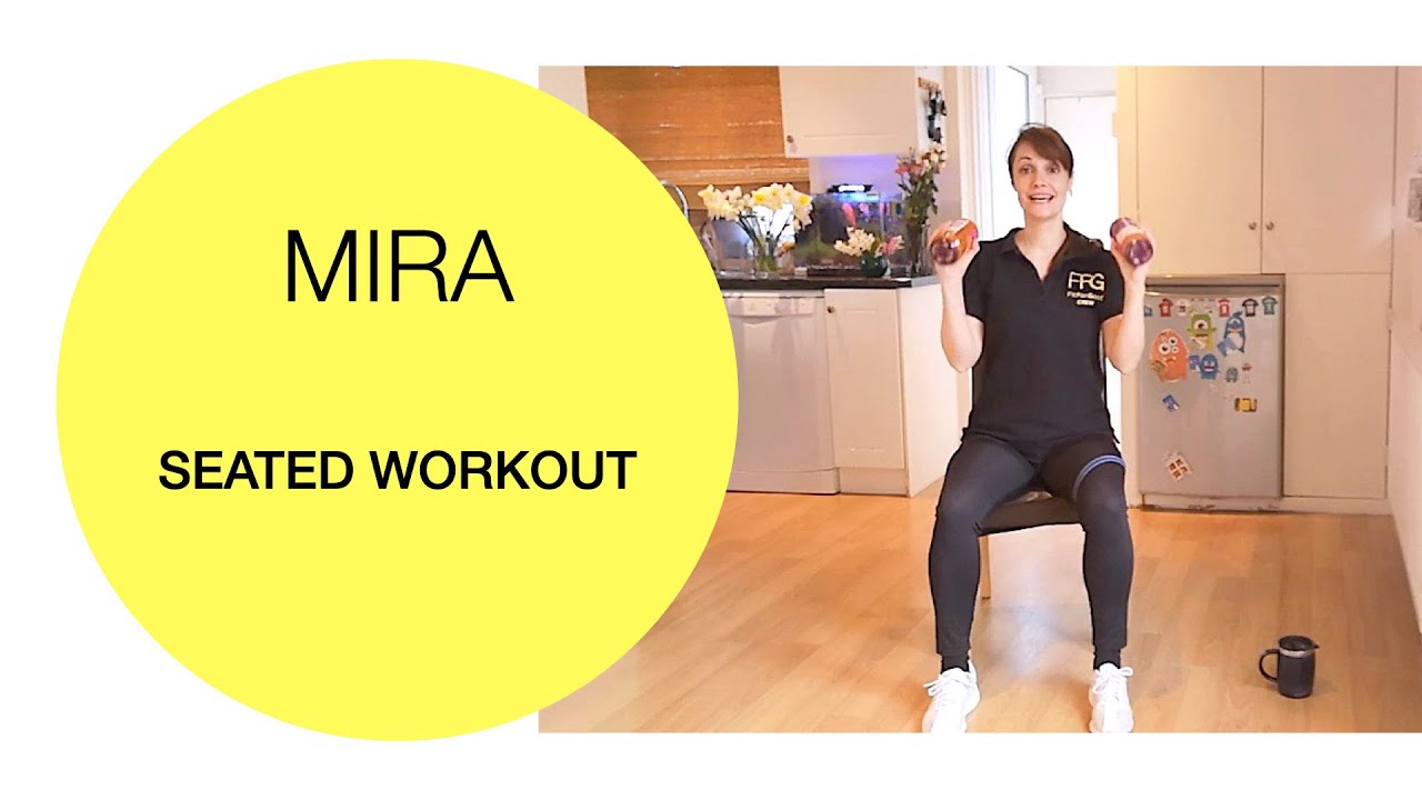 Older Adults Fitness: all SEATED, STRENGTH and SHOULDER MOBILITY workout, 10 April Fit For Good