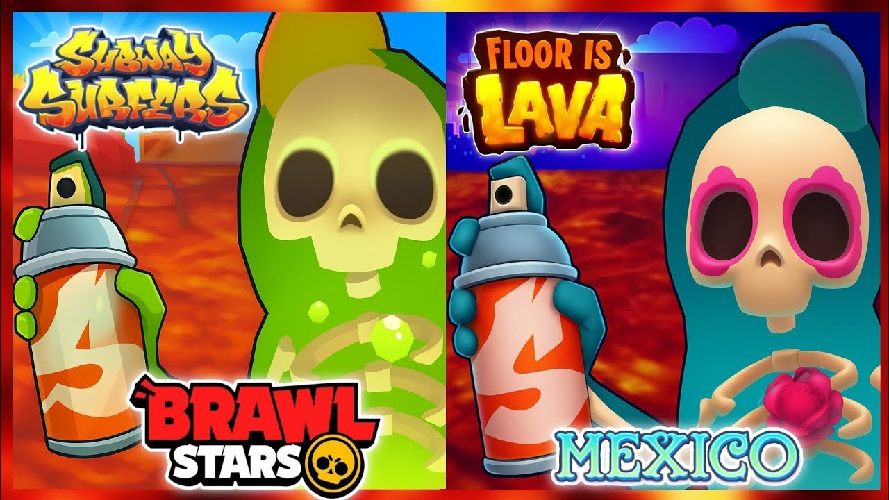 🔥 Subway Surfers: Пол — это лава — моё издание | Мексика против Brawl Stars