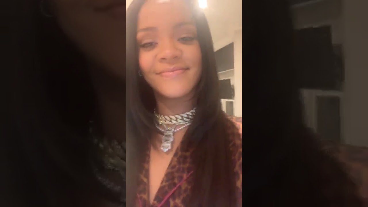 Rihanna Cooking on Instagram Live (9/22/2019)