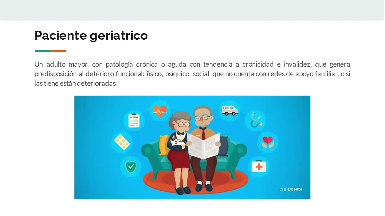 Conceptos básicos en geriatría