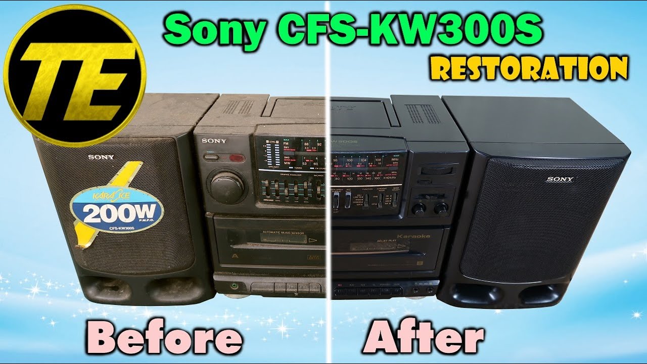 Sony CFS-KW300S Restoration