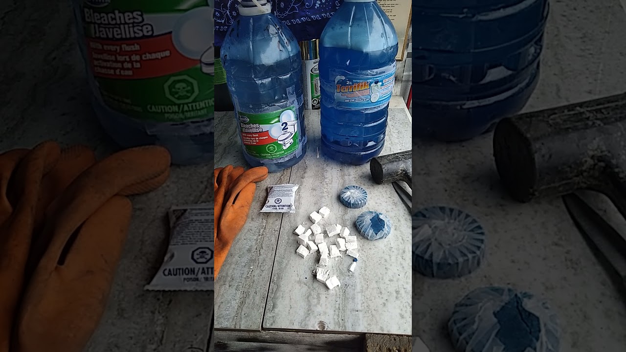 Cheap DIY Chemical Toilet Liquid