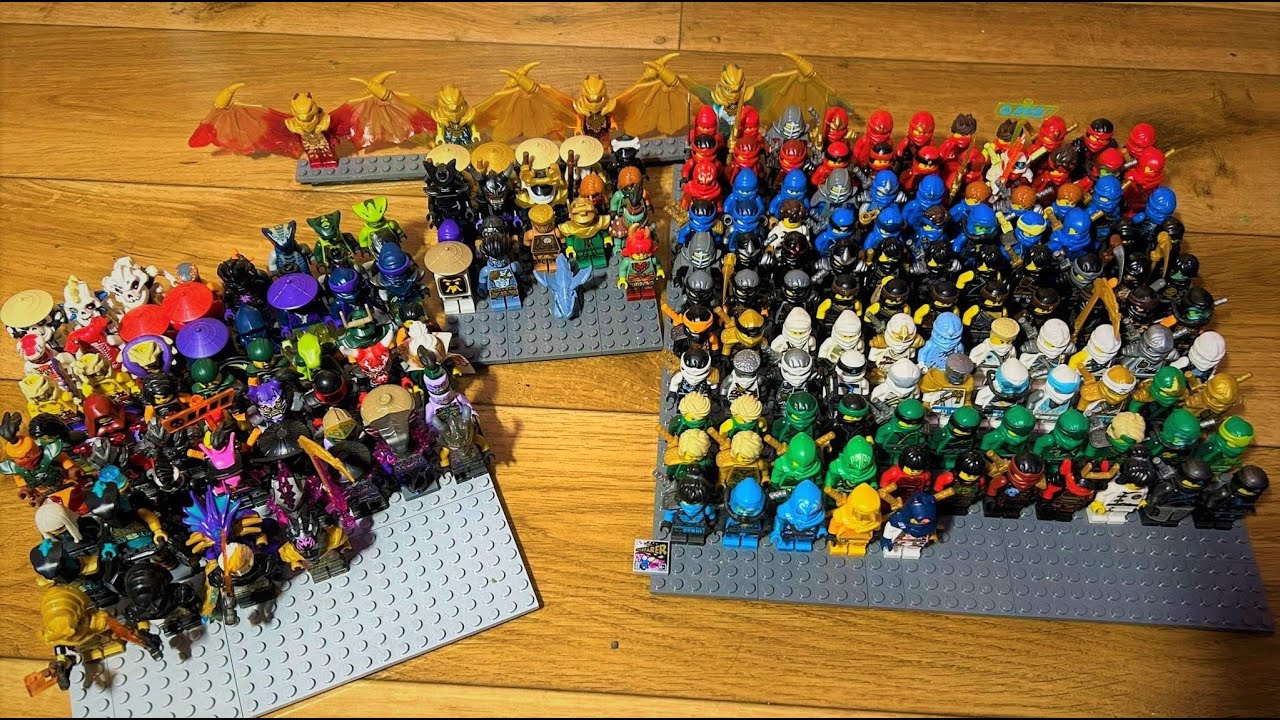 Moja kolekcja Lego Ninjago! (198 figurek) | Zbieractwo DetektywaEPQ1 (2/2)