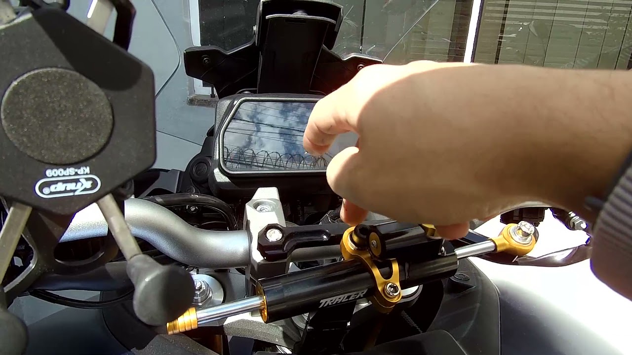 Instalando Amortecedor de Direção na Mt-09 Tracer 900 GT 2021