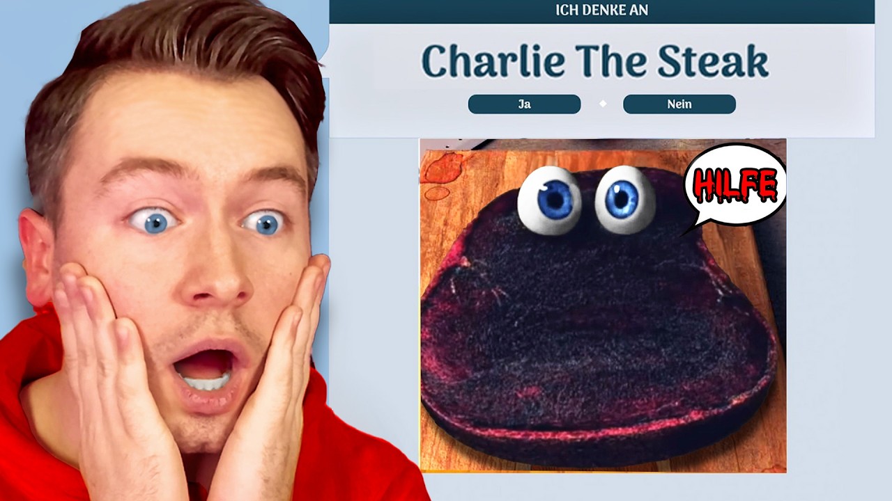 Versagt AKINATOR wieder bei CHARLIE THE STEAK?🥩