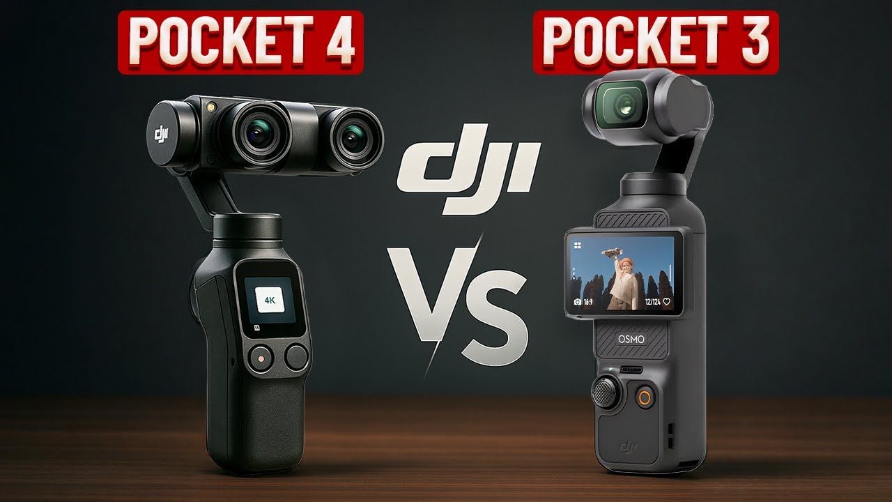 DJI Pocket 4 vs Pocket 3 &ndash; Full Comparison & Honest Verdict!