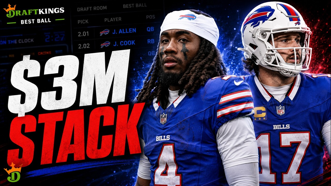 Стратегия накопления 3 миллионов долларов: DraftKings NFL Best Ball