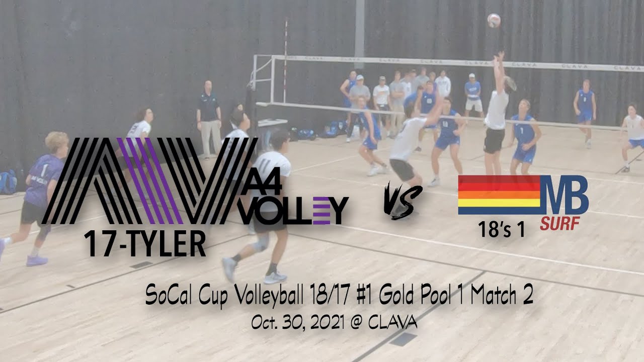 A4 Volley 17 Tyler vs MB Surf ASICS 18's 1 (SoCal Cup 18/17 #1 M2)