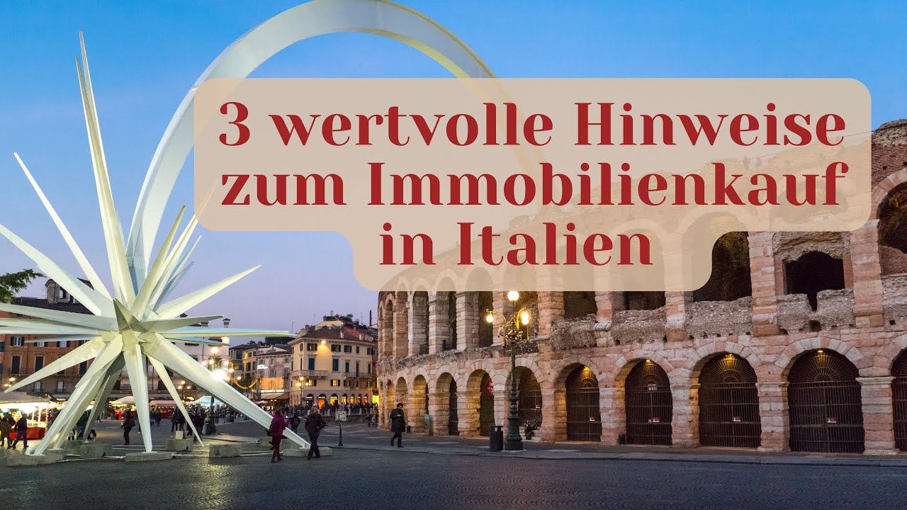 Haus in Italien: Das kontrolliert der Notar NICHT