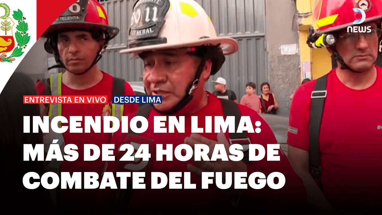 🔥 ¡Incendio fuera de control en Lima! Bomberos arriesgan todo para apagar las llamas | DNews