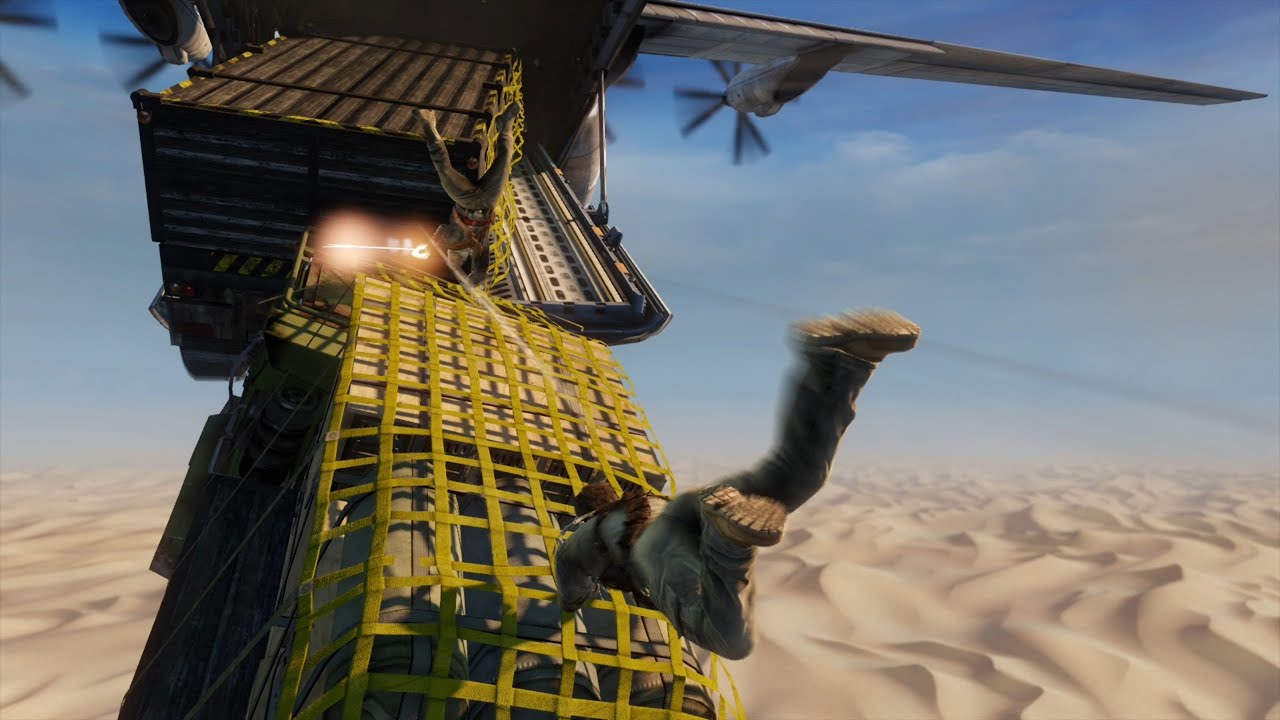 Action Man Breaks All Laws of Physics &mdash; Uncharted 3 | Hard Mode (2K 60fps, PS4 Pro)