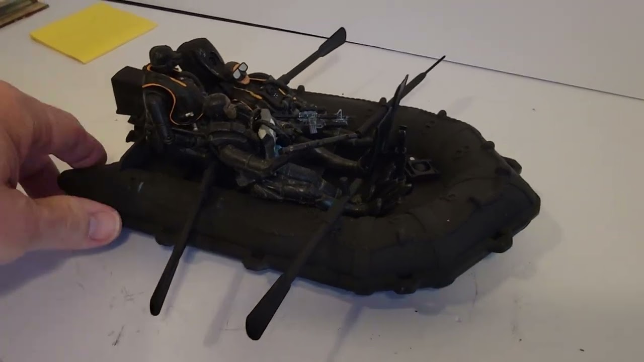 1/18 Navy Seal Night Insertion Raft
