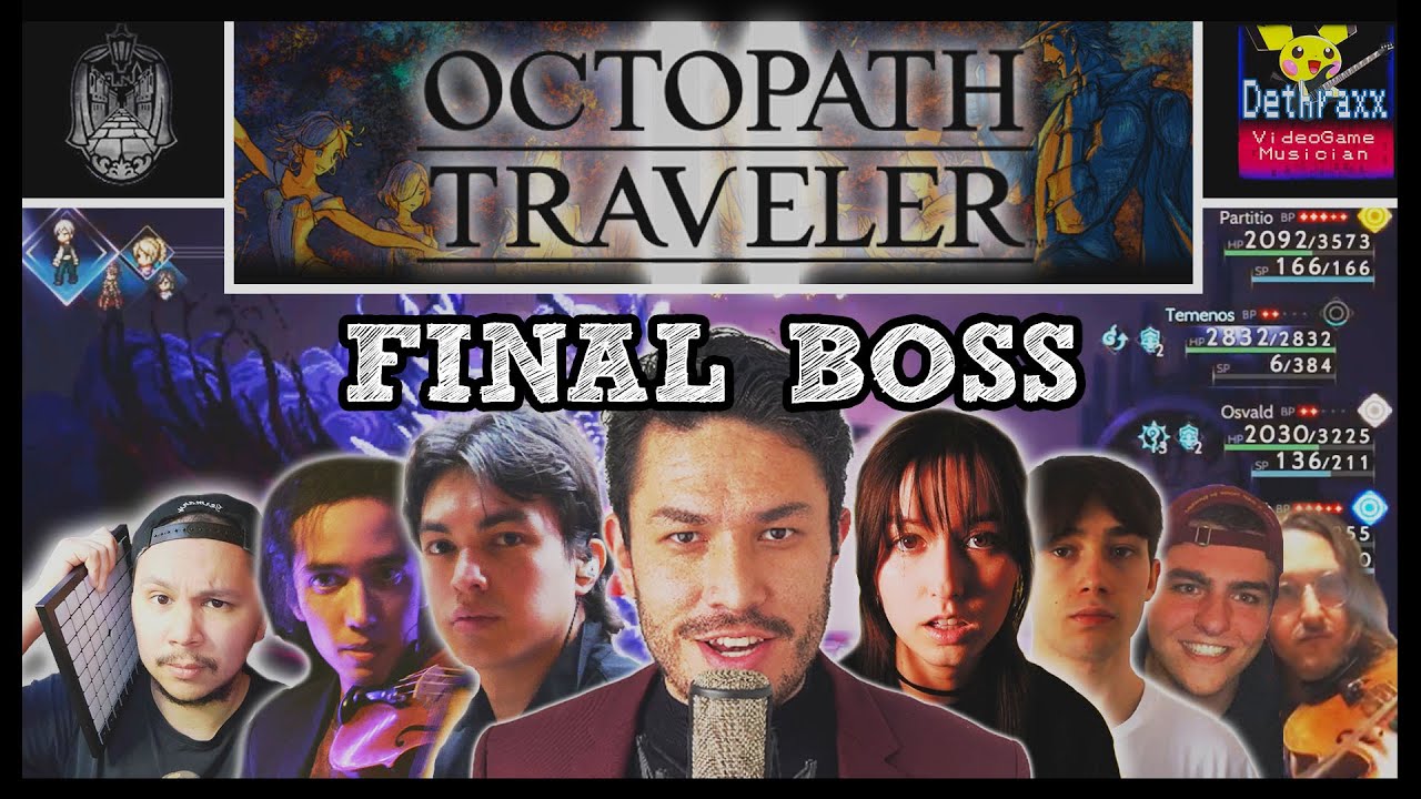 8 Musicians Play 'Those Who Deny the Dawn' (FINAL BOSS)【明日を望まぬ者】| Octopath Traveler II (オクトパストラベラⅡ)