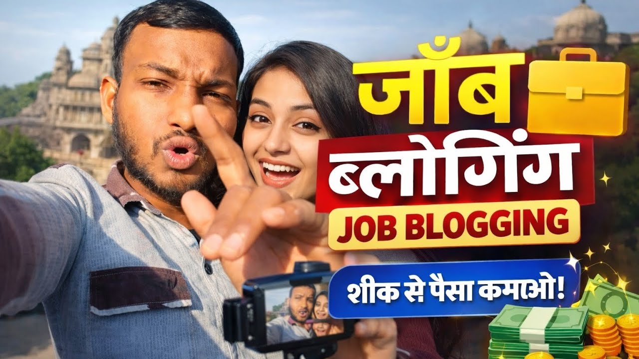 Job + Blogging से Double Income? 😱 | शौक से कमाई कैसे करें 2026#jobblogging  #vlogginglife  