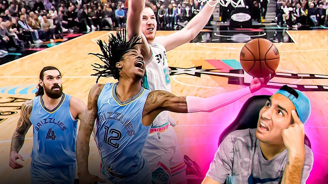 JA MORANT de MI VIDA, 41 puntos!!!😛 ¿ESTÁ LOCO? - GRIZZLIES vs SPURS | 26/1/22