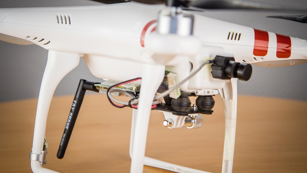 DJI Phantom #64 - Fatshark Predator FPV Set montieren