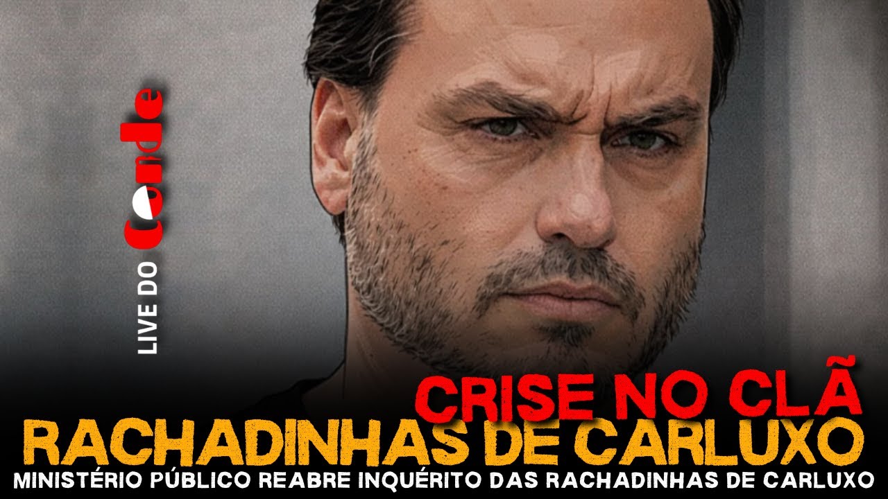 Live do Conde | Rachadinhas de Carluxo: MP-RJ reabre inquérito sobre rachadinhas de Carluxo