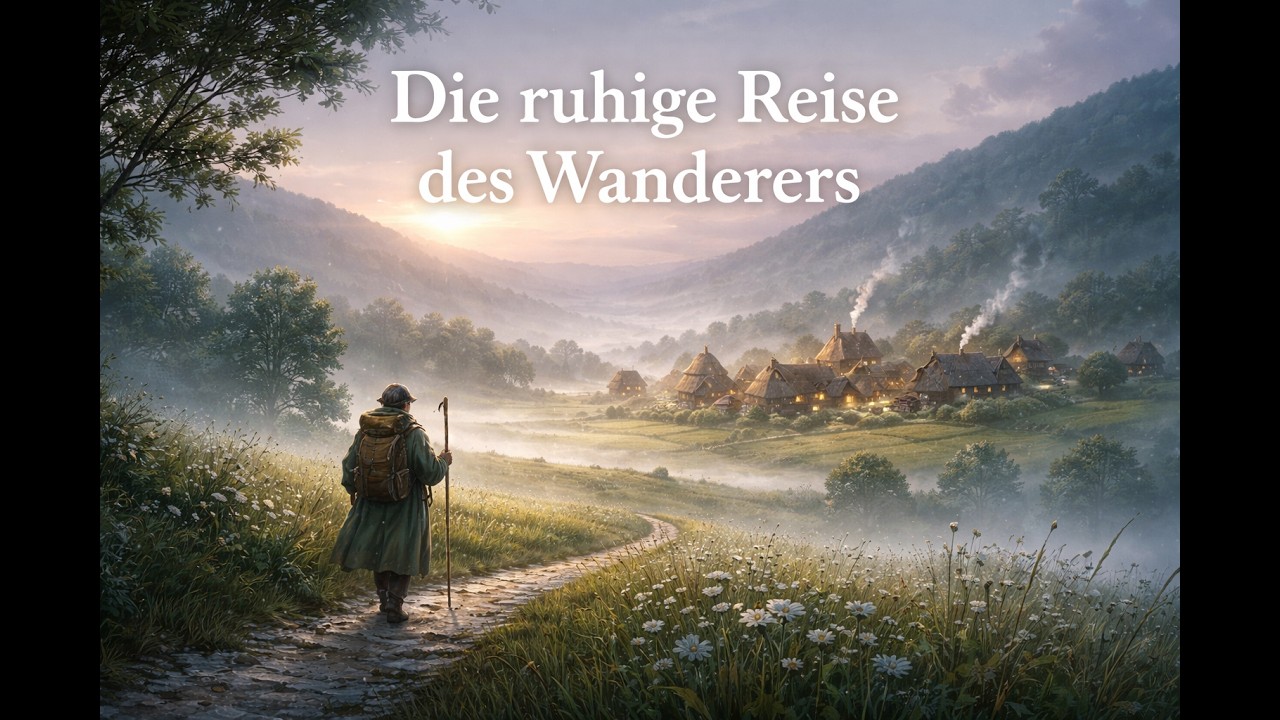Die Reise des Wanderers – Sanfte Einschlafgeschichte (Kapitel 3,4&5) | Ruhige Stimme zum Einschlafen