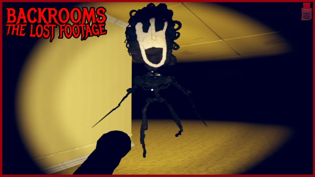 WHAT IS THAT THING?!?! |The backrooms lost footage Rec room