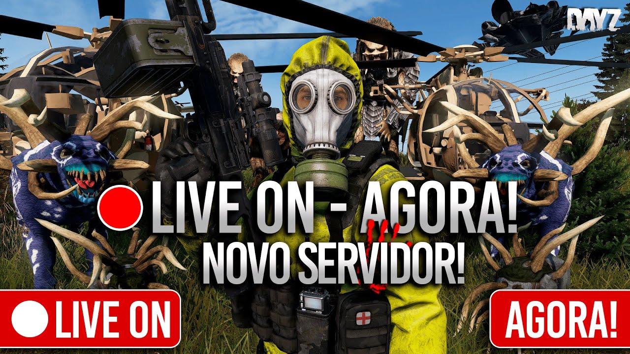 🔴 LIVE ON | BLACK MARKET SERVIDOR NOVO! - DAYZ