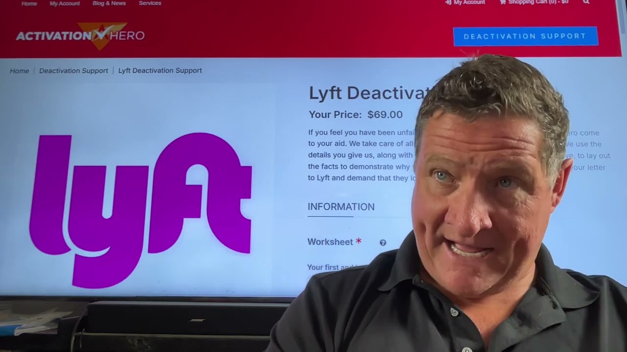 Have you been deactivated by LYFT ? We can help you reactivate your account. File an appeal & claim.