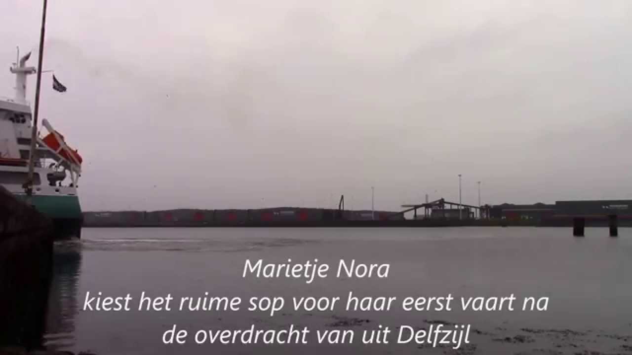 Marietje Nora opgeleverd aan Danser van Gent uit Delfzijl