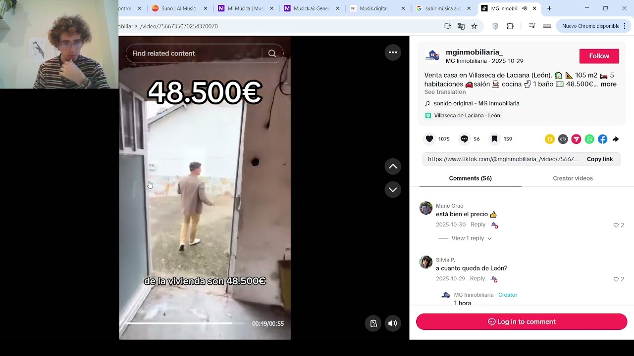 VIENDO CASAS EN TIK TOK