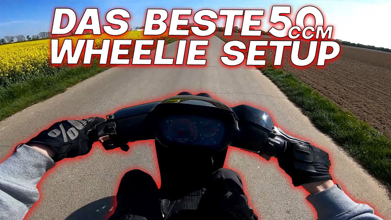 Das Beste 50ccm Wheelie Setup | MBK Booster 50ccm | Roller Vlog | sylex fährt