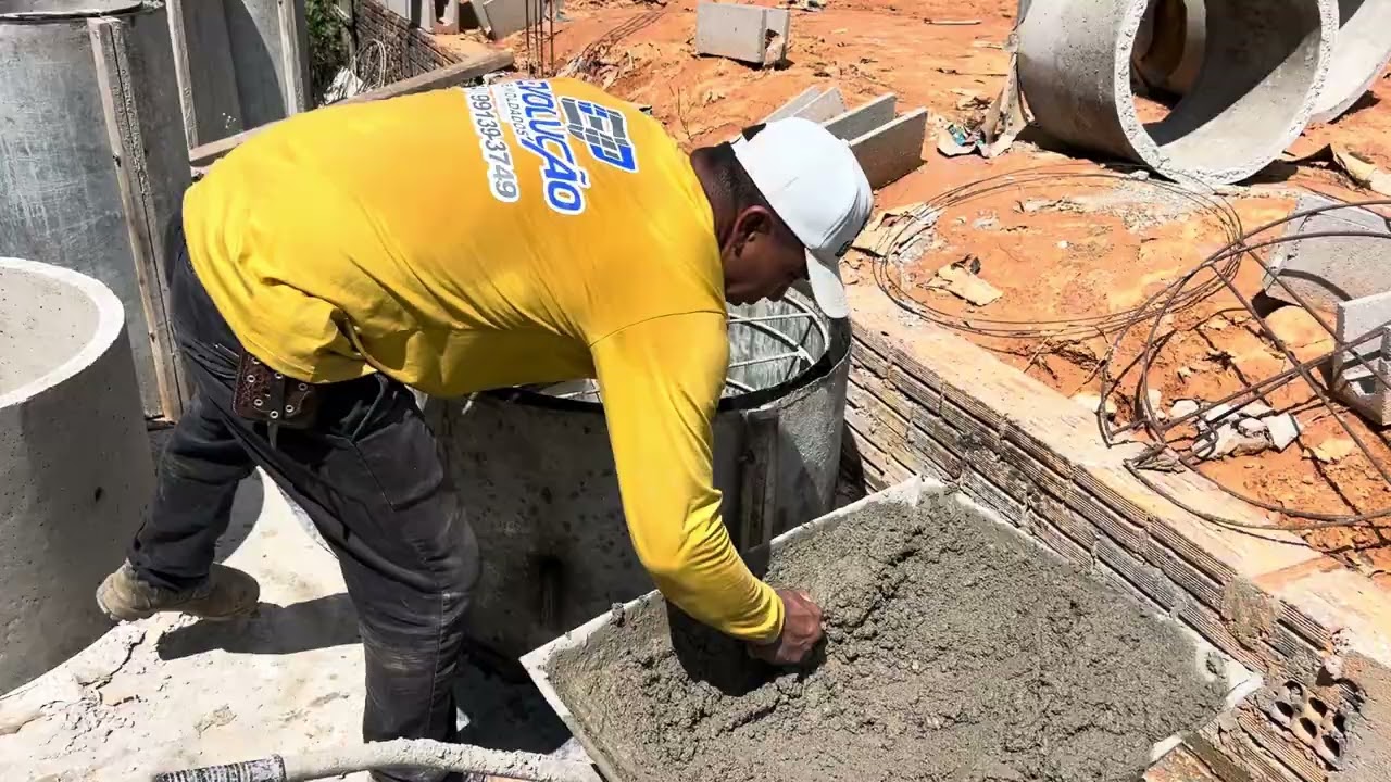 Fazendo manilha pra poço….